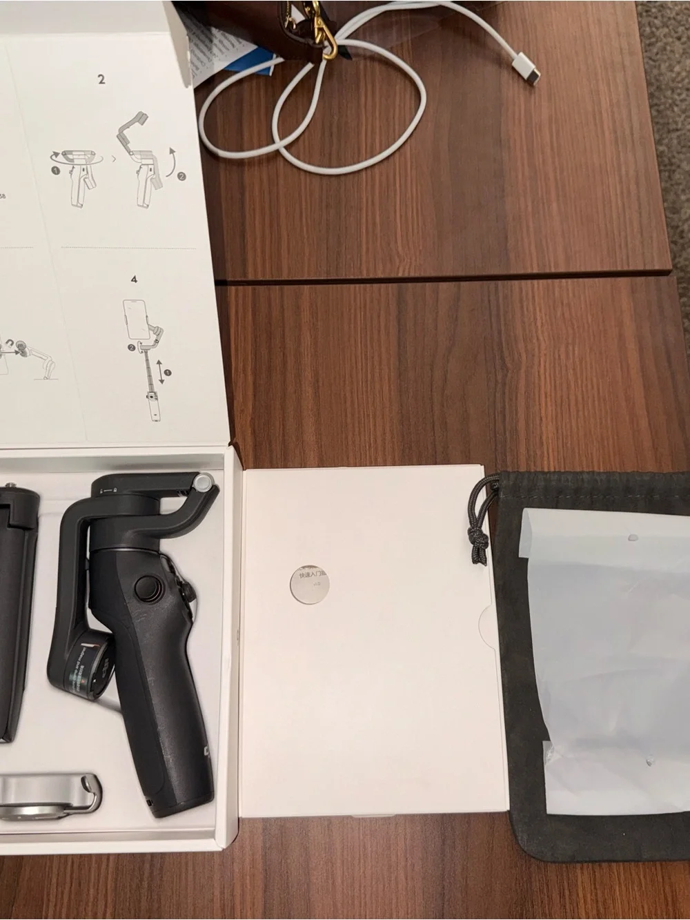 DJI Osmo Mobile 6 Smartphone Gimbal - Gray/Black
